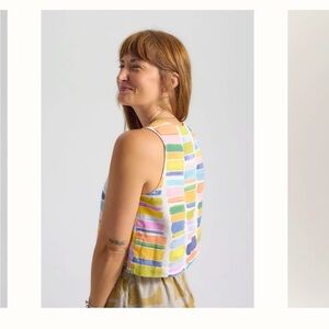 Slow Goods Studio swing tank linen